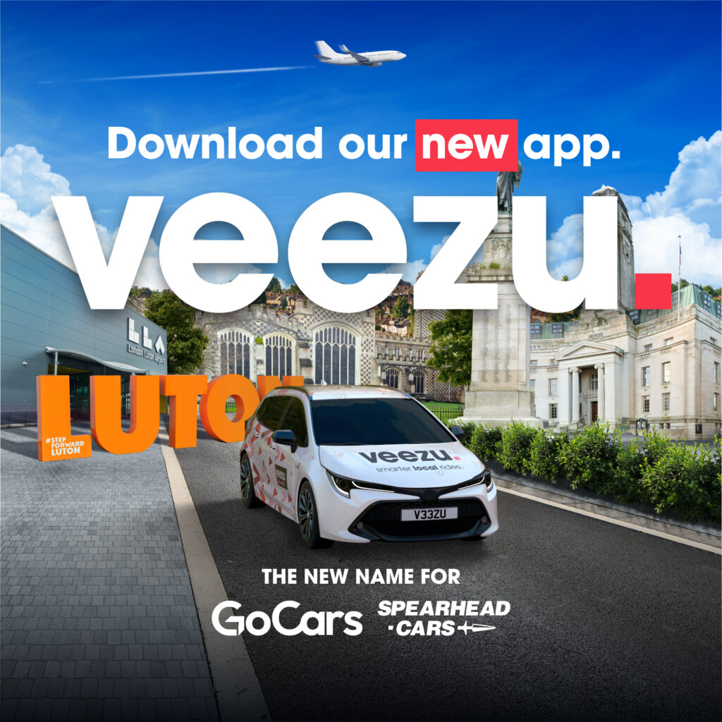 Veezu is the new name for GoCars Luton